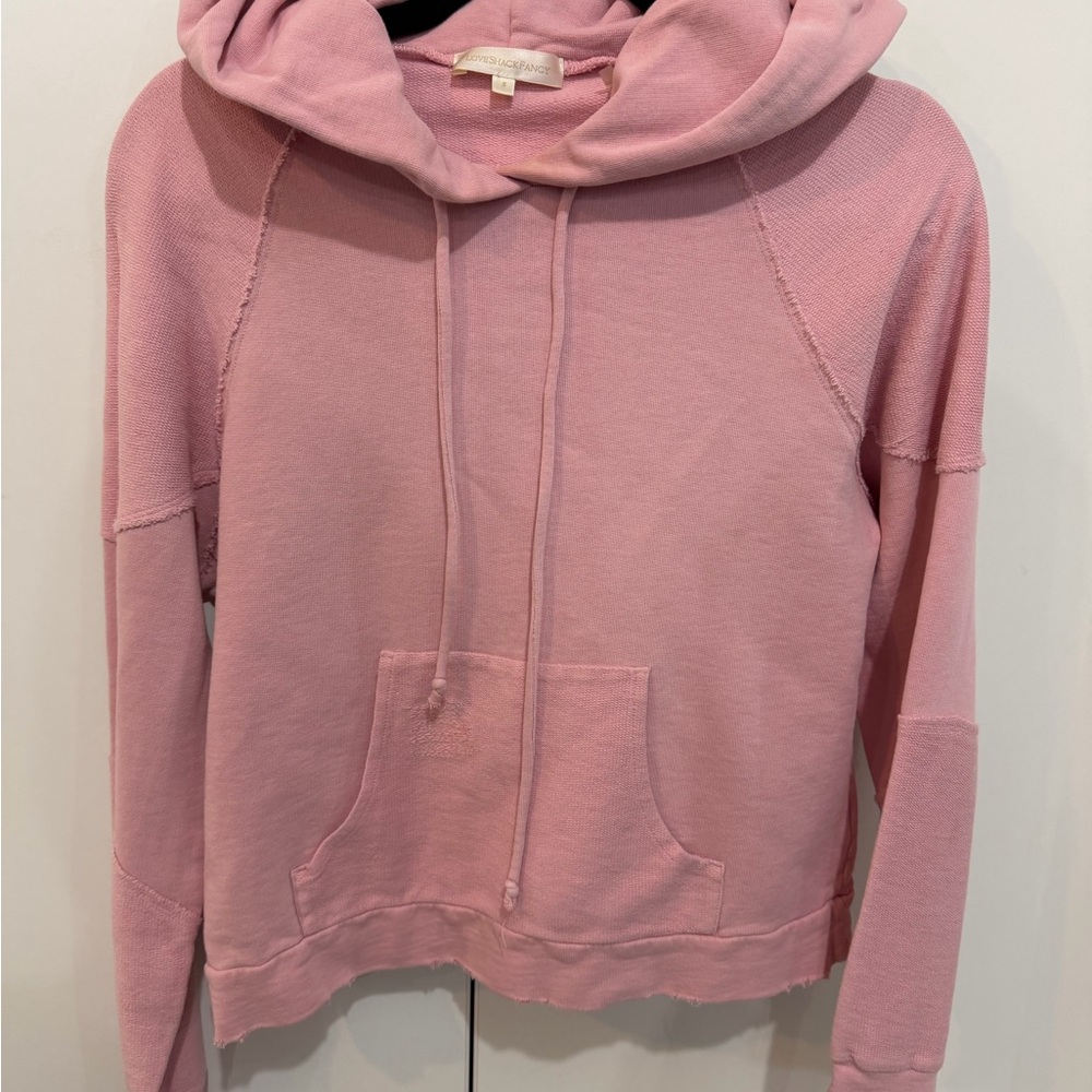 LoveShackFancy Dusty Pink Hoodie